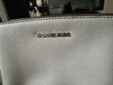 borsa Michael Kors mini Selma - Pelle Saffiano grigia