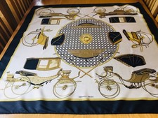 SCIARPA SETA HERMES VINTAGE