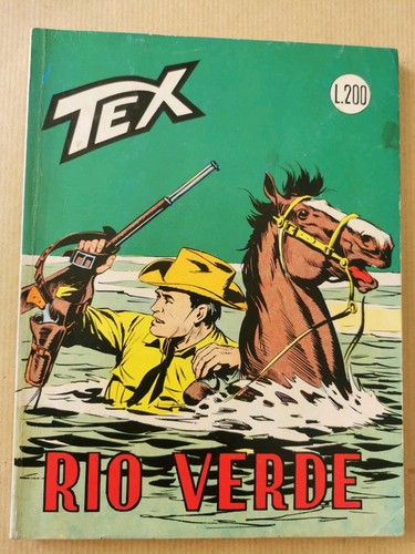 Tex originale in - in, prima