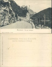 RECOARO ANIMATA VIA X VALDAGNO CON CARRO COCCHIERE E CAVALLO A PASSEGGIO-N.49550