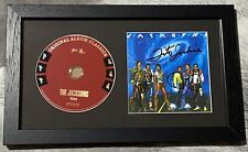 THE JACKSONS SIGNED VICTORY CD - AUTOGRAPHED MOUNTED & FRAMED - MICHAEL JACKSON