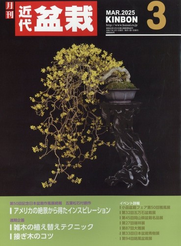 Japanese bonsai magazine - bonsai,