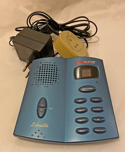 Segreteria telefonica libretto - telefonica,