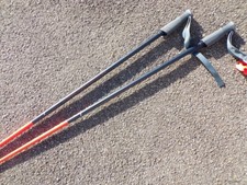 Bastoncini da sci alpino Fischer One/way GT 18 navy/flame...disponibili subito!