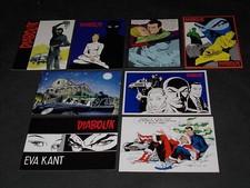 DIABOLIK Lotto 8 cartoline con