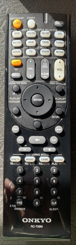 Onkyo 709m remote - rc-709m, control
