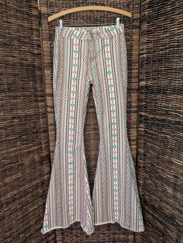 Jeans donna fondo campana - , rock