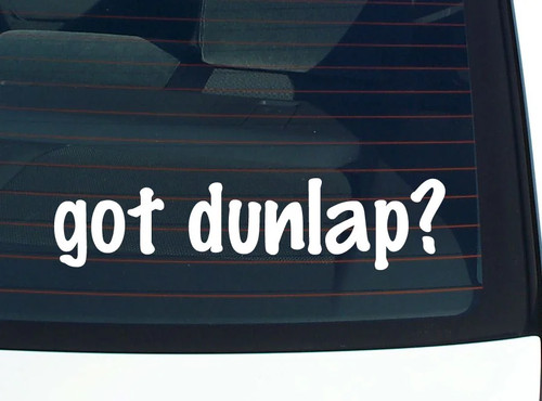 Got dunlap adesivo - got, dunlap?
