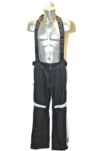Pantalon salopette ski noire - pantalon,