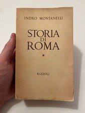 STORIA DI ROMA | Indro Montanelli | Rizzoli, Milano 1961, vintage illustrato