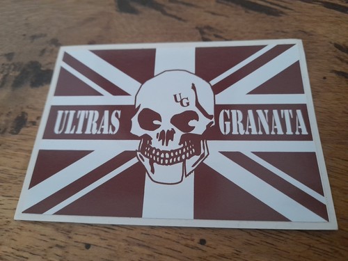 Adesivo sticker ultras granata - sticker,