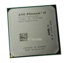 AMD Phenom II X6-1065T HDT65TWFK6DGR CPU 6Core Socket AM3 2,9 GHz 95 W Processore