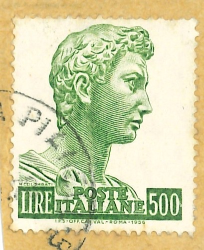 Francobollo poste italiane - francobollo,