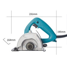 Taglierina Elettrica M0400B 1200W, Taglierina Piastrelle Ceramica StoneMarmo