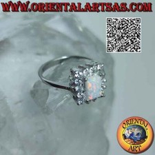 Anello in Argento 925‰ opale