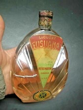 RARA ED ANTICA BOTTIGLIA DI LIQUORE FUSIJAMA " PIETRO MARTINI SAVONA "  