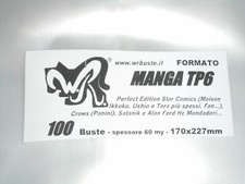 100 BUSTE WR "MANGA TP6"