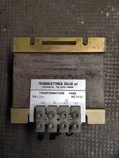 Trasformatore Lamellare. Primario 220 V. Secondario 12 V 400 VA