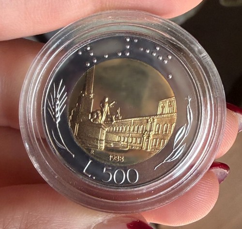 Repubblica italiana 500 lire - italiana,