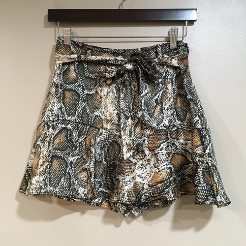 Zara minigonna con cintura