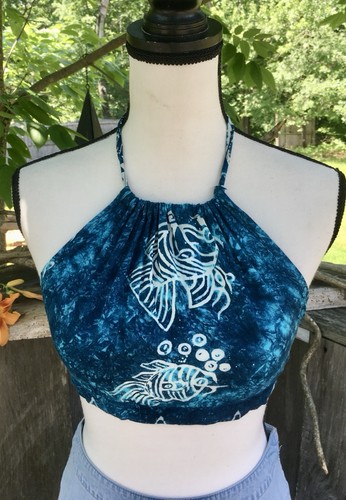 Top con stampa batik tie - stampa,