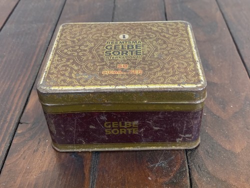 Scatola latta vintage reemtsma - latta,