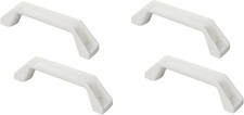 Set Maniglie Di Manovra per Roulotte, Set Da 2 O 4, 180 Mm, Plastica, Bianco, Au