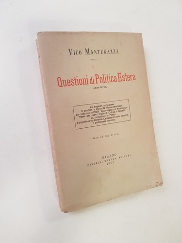 Vico mantegazza questioni - mantegazza:, di
