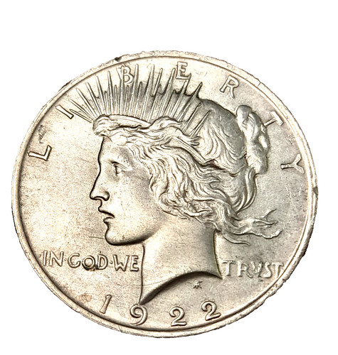 Usa argento one dollar - argento, 1922