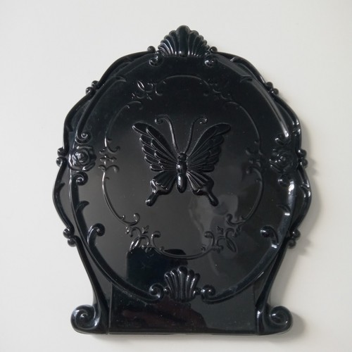 Specchio nero barocco - dark, da