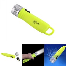 TORCIA ELETTRICA A LUCE LED SUBACQUEA WATERPROOF PER IMMERSIONE IMPERMEABILE 