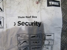 Thule Box da tetto manuale di sicurezza REF F7O09A