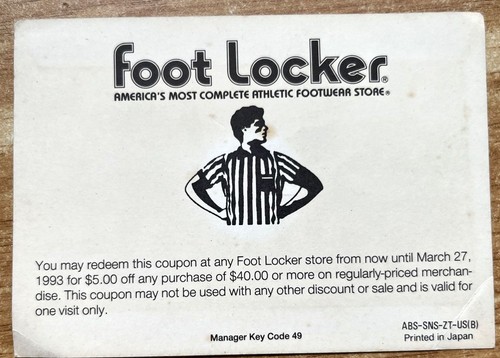 Off coupon foot locker - foot,
