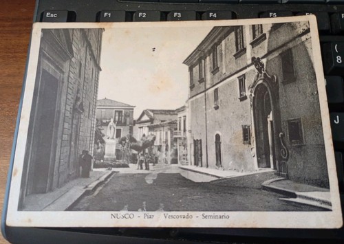 Cartolina nusco avellino - nusco,