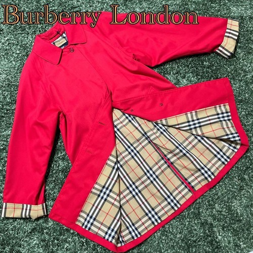 Burberry trench cappotto rosso - trench,