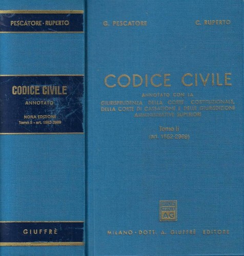 Codice civile tomo - civile, ii