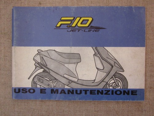 Malaguti f10 jet line manuale - malaguti,
