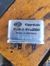 Rele Fari fanali fendinebbia HELLA 91/46-3 6V BIS 100W VW Maggiolino Porsche 356