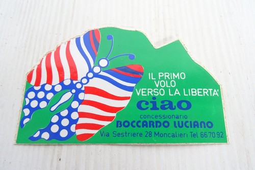 Adesivo ciao piaggio - ciao,