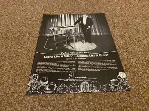 Jbf58 advert 11x8 farfisa - 11x8,
