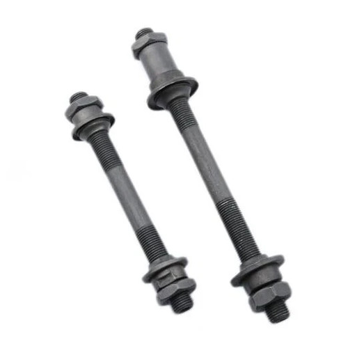 Kit assale bici nero mozzo - assale,