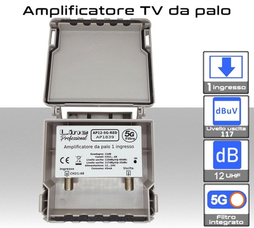 Amplificatore palo ap12 - da,