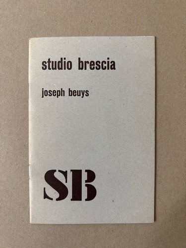 Joseph beuys studio - joseph, brescia