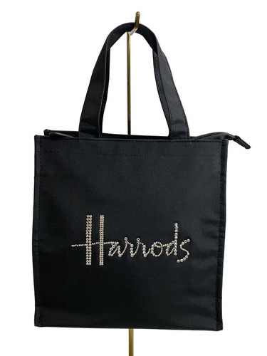 Harrods borsa tote nera - harrods, --