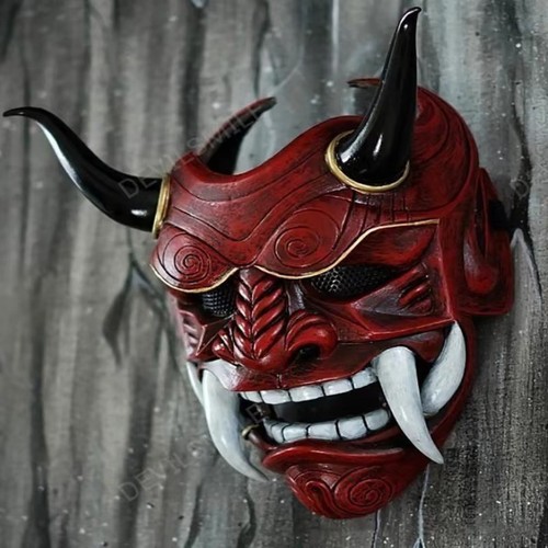 Maschera giapponese hannya oni - maschera,