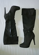 Stivali di camoscio, DIVE & CO, numero 37