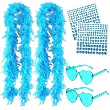 BDSHUNBF 4PCS Boa di Piume