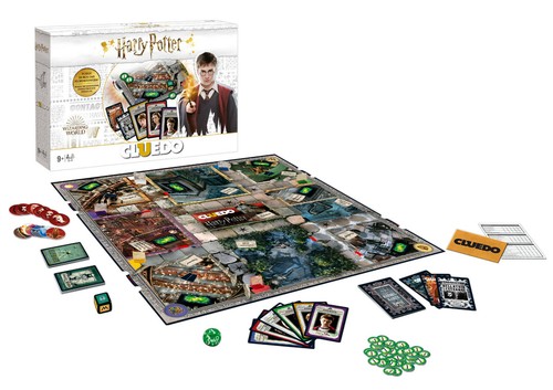 Cluedo harry potter white - -,