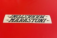 MARASTONI  SCRITTE BLU E ORO/stickers/adesivi