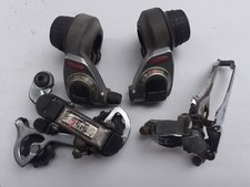 60201  SHIMANO: deragliatore anteriore +  posteriore +leve DUAL SIS